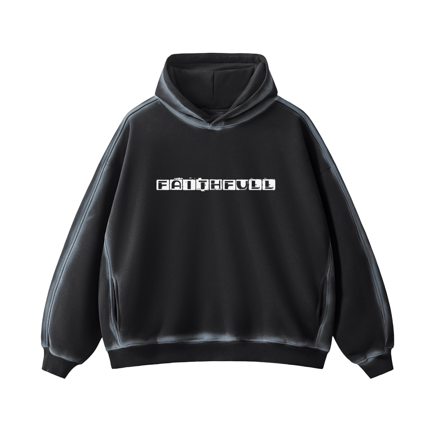 Sunfaded Edge Fleece Hoodie middleweight IFWT