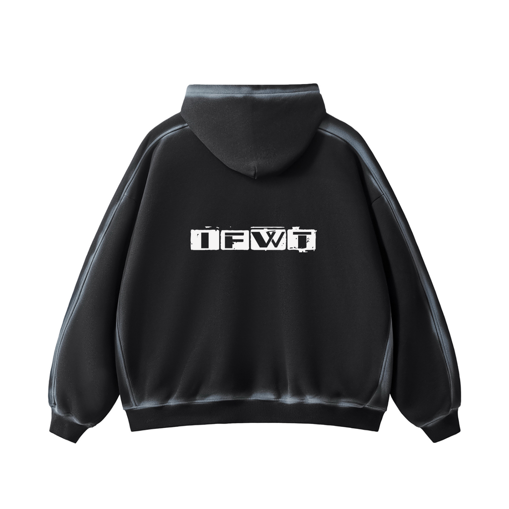 Sunfaded Edge Fleece Hoodie middleweight IFWT