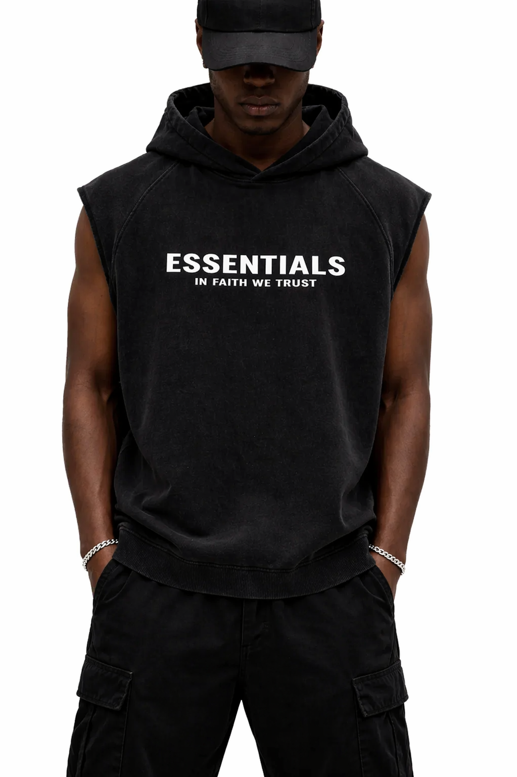 Sleeveless hoodie  middleweight IFWT essentials