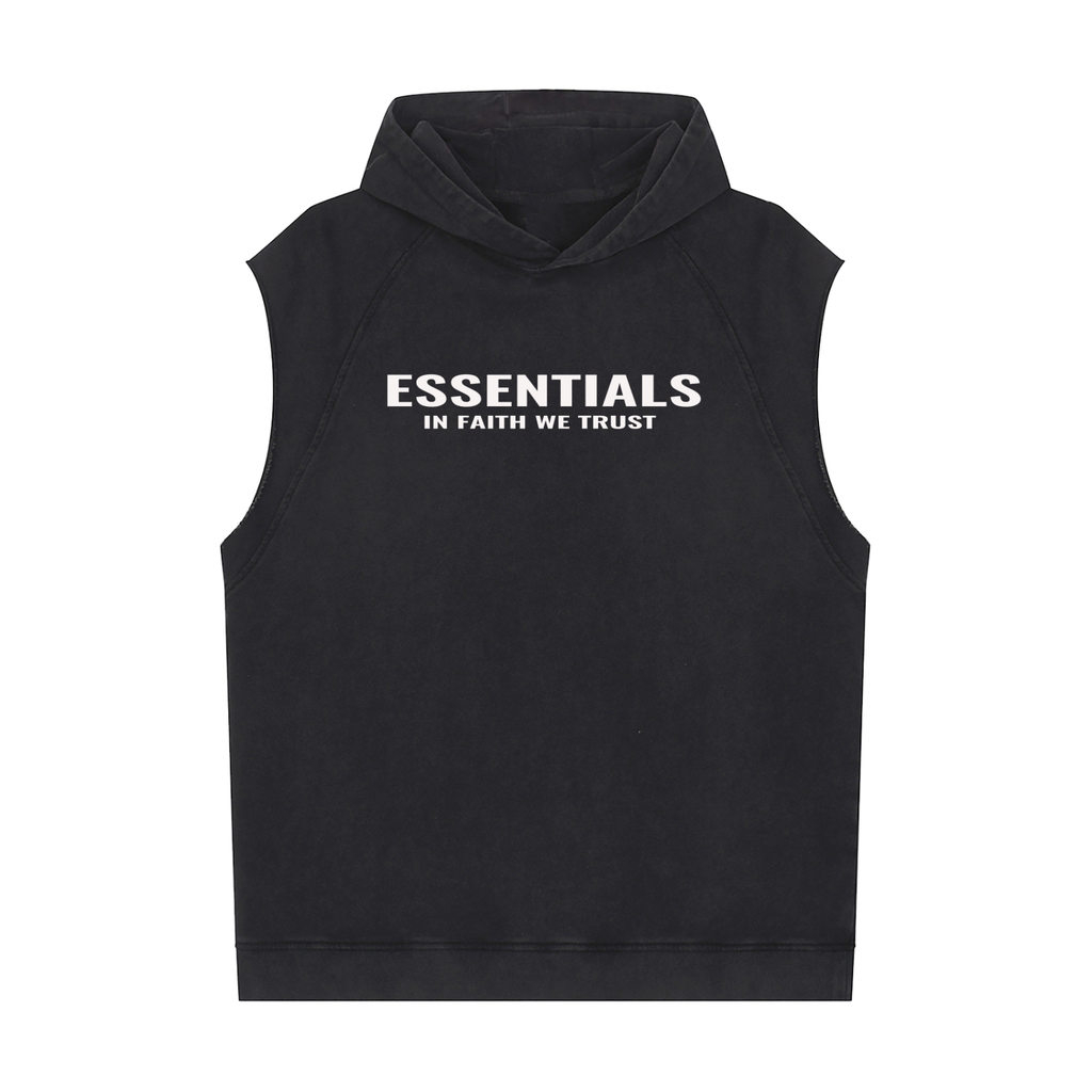 Sleeveless hoodie  middleweight IFWT essentials
