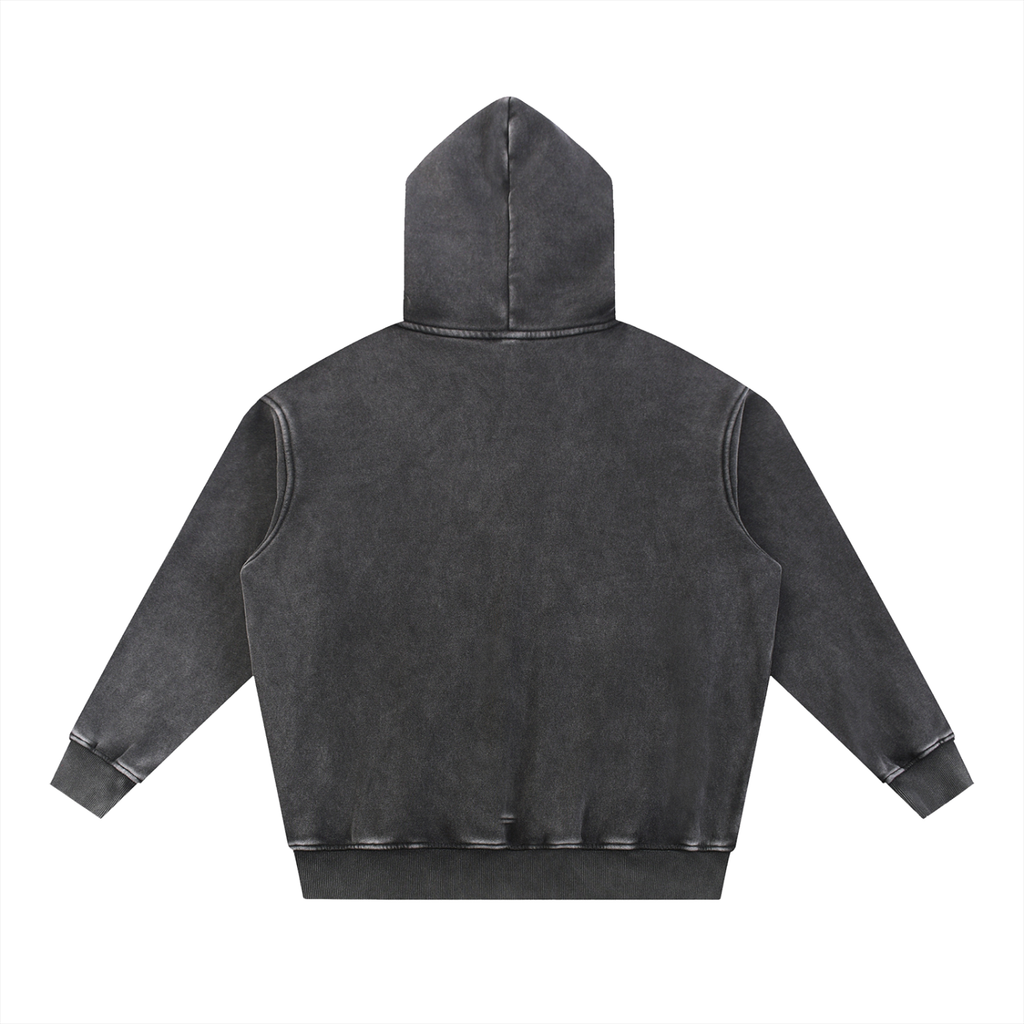 Washed oversize hoodie middleweight IFWT