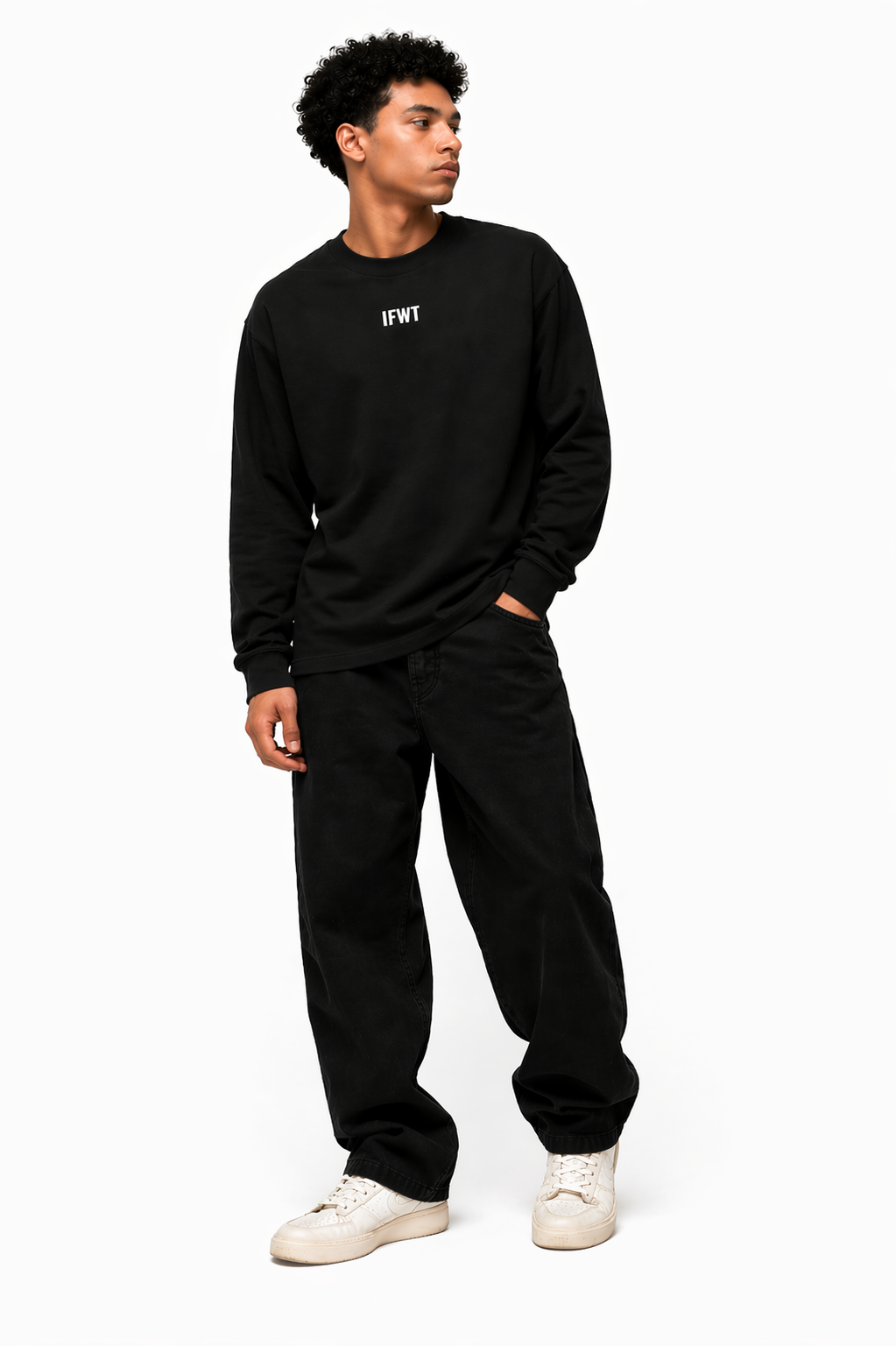 Lightweight Crewneck Long-Sleeve T-Shirt IFWT