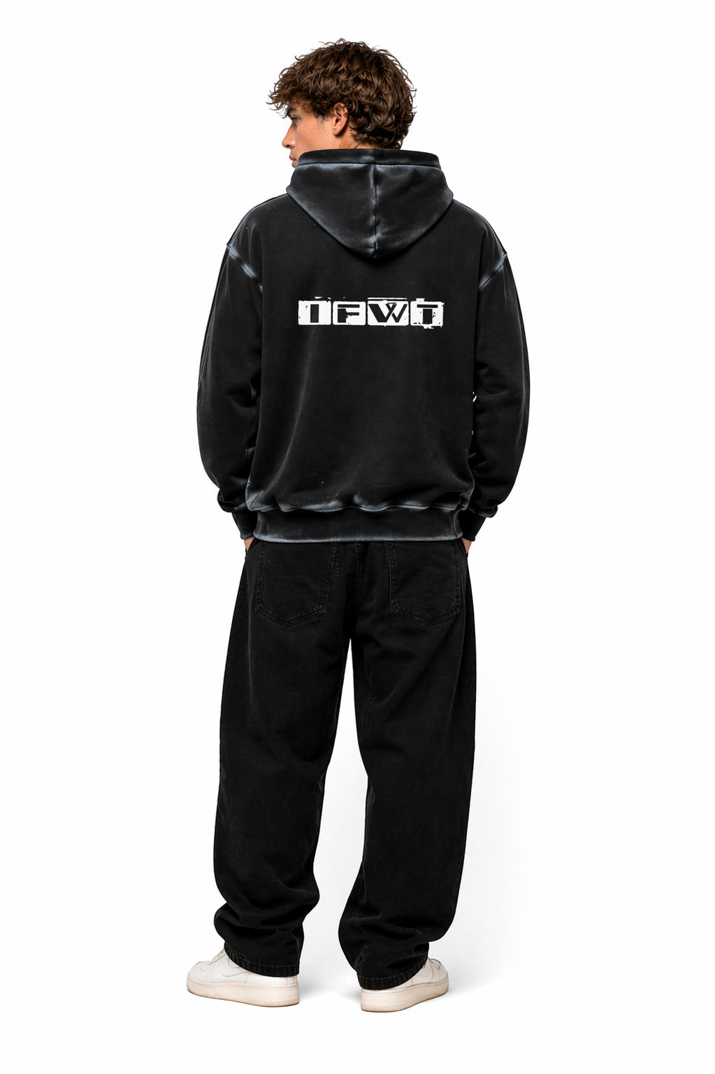 Sunfaded Edge Fleece Hoodie middleweight IFWT