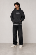 Washed oversize hoodie middleweight IFWT
